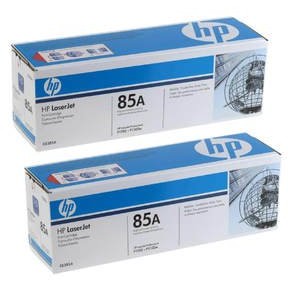 Set 2 cartuse HP HPTON-CE285AD, Negre