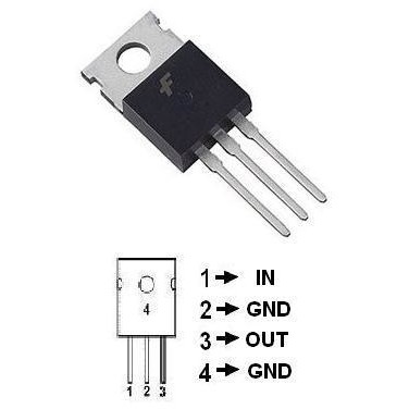 STABILIZATOR TENSIUNE POZ.3 TERMINALE, 9V 1A