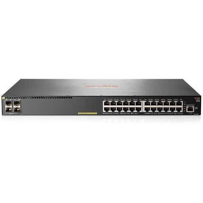 Switch Aruba 2930F 24 porturi Gigabit PoE+ 4 porturi SFP+