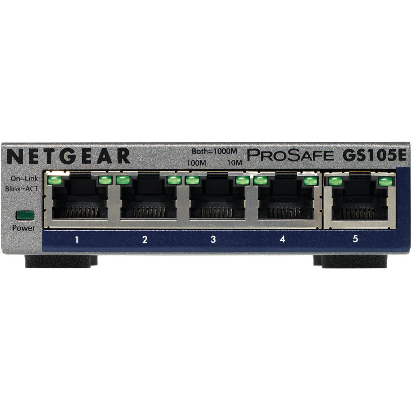 Switch GS105E-200PES 5 porturi x 10/100/1000 Mb/s