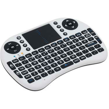 Tastatura Wireless Dedicata Android Smart Alb/Negru