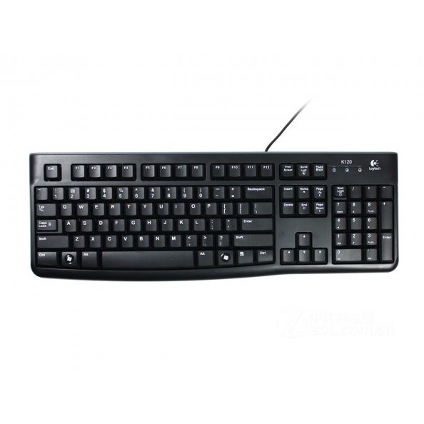 Tastatura K120 USB Black Bulk