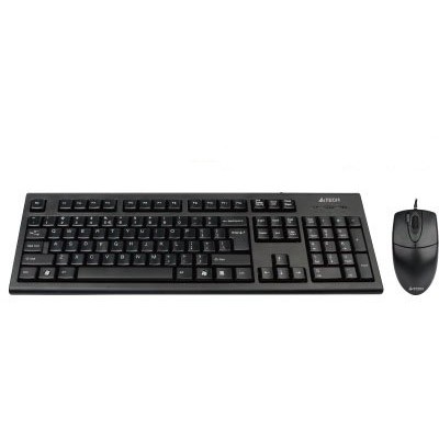 Kit tastatura + mouse KRS-8372 USB Black