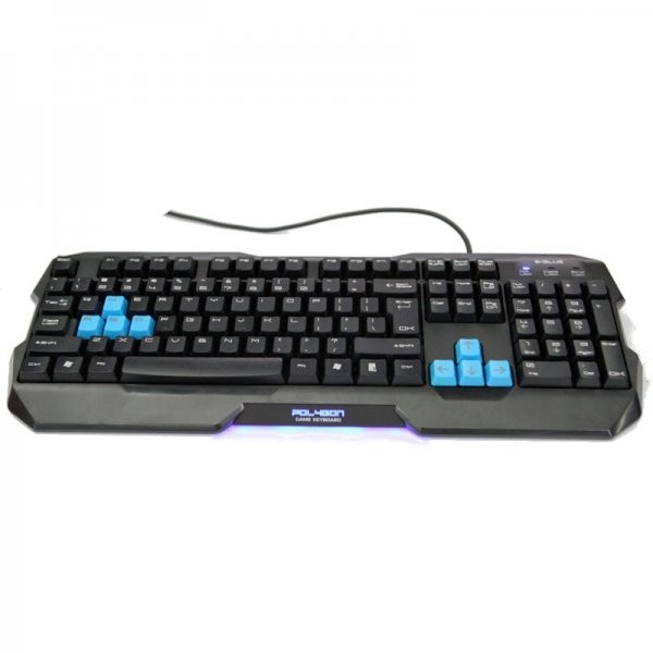 Tastatura Polygon Gaming Keyboard, 8 taste de schimb, iluminare LED