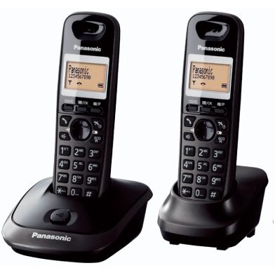 Telefon fix TG2512FXT 2 receptoare Black