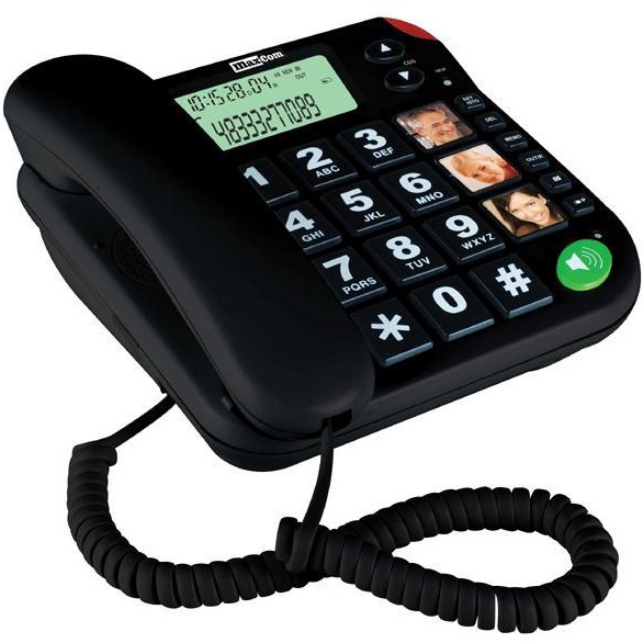 Telefon Telefon fix MaxCom KXT480 ,Negru