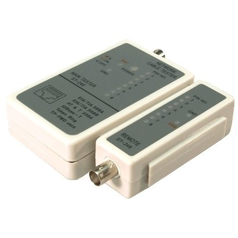 Tester cablu RJ45 si BNC WZ0011