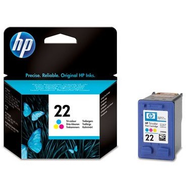 Toner color HP 22 ( C9352AE ) - C,M,Y, 165 pagini