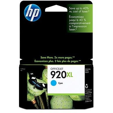 Toner HP 920XL ( CD972AE ) - 700 pagini, Cyan