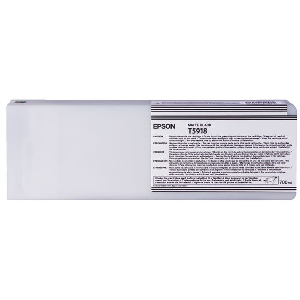 Toner inkjet Epson T5918 negru mat, 700ml
