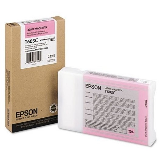 Toner inkjet Epson T603C light magenta, 220ml