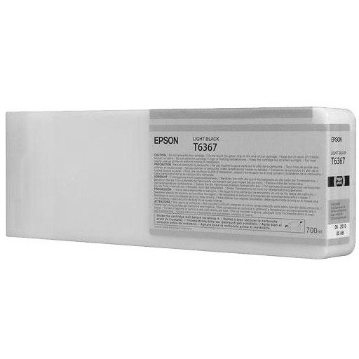 Toner inkjet Epson T6367 gri, 700ml