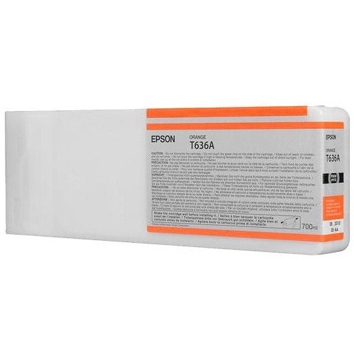 Toner inkjet Epson T636A Orange, 700ml