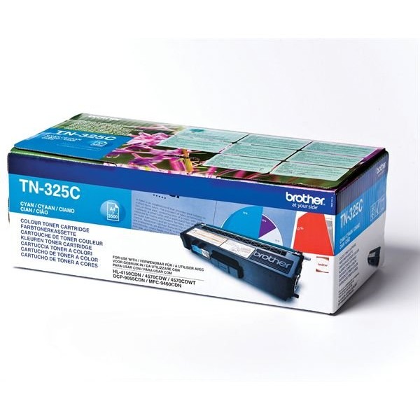 Toner laser Brother TN325C, cyan, 3500 pag, HL4150 / 4570