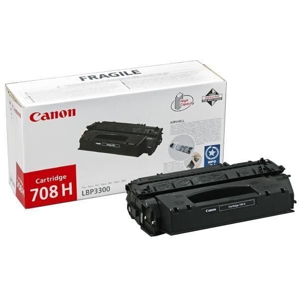 Toner laser Canon 708H - Negru, 6000 pagini