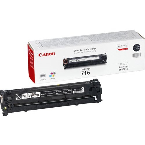 Toner laser Canon 716 - Negru, 2300 pagini