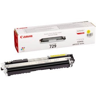 Toner laser Canon 729 yellow, 1000 pagini
