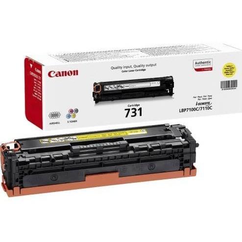 Toner laser Canon CRG-731Y, Yellow, 1400 pag