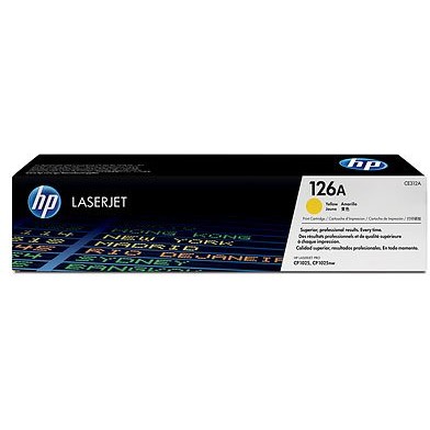 Toner laser HP 126A yellow, 1000 pagini