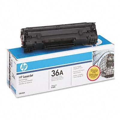 Toner laser HP CB436A - Negru, 2.000 pagini