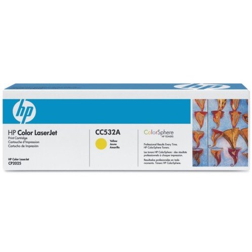 Toner laser HP CC532A - Yellow, 2.800 pagini