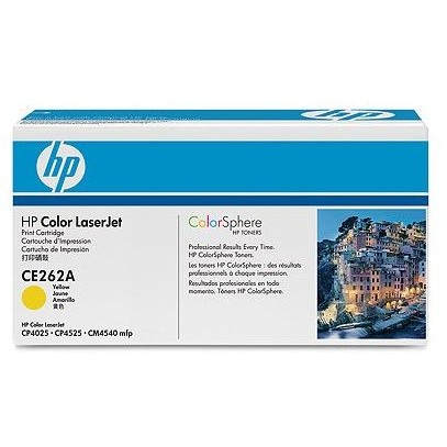 Toner laser HP CE262A - yellow, 11.000 pag, CP4525