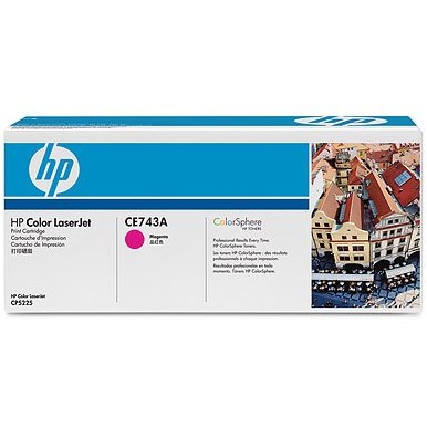 Toner laser HP CE743A - magenta, 7300 pag, LaserJet CP5225