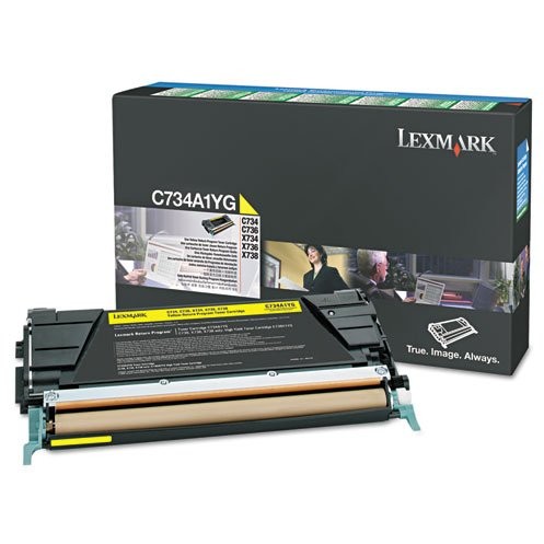 Toner laser Lexmark C746A1YG Yellow, 7000 pagini