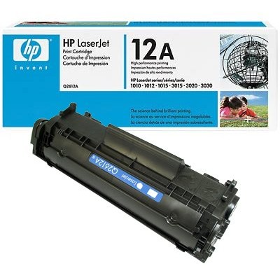 Toner laser Q2612A - Negru, 2.000 pagini