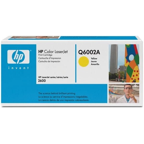 Toner laser Q6002A - Yellow, 2.000 pagini