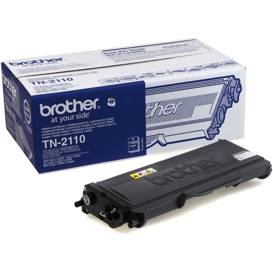 Toner laser TN2110 - Negru, 1500 pagini