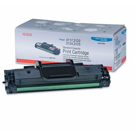 Toner laser Xerox 106R01159 - Negru, 3K, Phaser 3117/3122/3124/3125