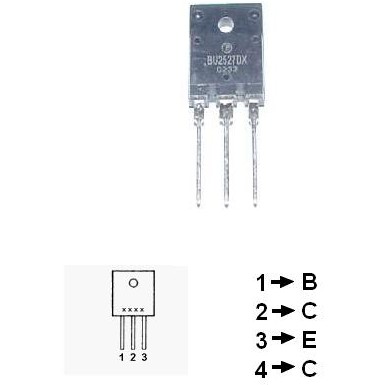 TRANZ NPN COMUT.12A 45W IZOLAT CU DIODA PROT.