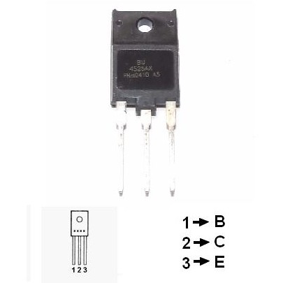 TRANZISTOR NPN COMUT. 800V 12A 45W