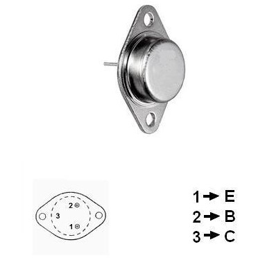 TRANZISTOR NPN COMUTATIE 5A 55W BU208A