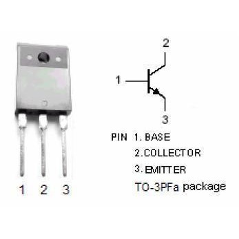 TRANZISTOR NPN COMUTATIE10A45W IZOLATBU2520AF