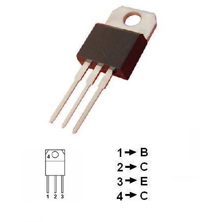 TRANZISTOR NPN MEDIE PUTERE 800V 8A 45W