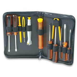 Trusa basic pentru PC Manhattan, 13 piese, Neagra