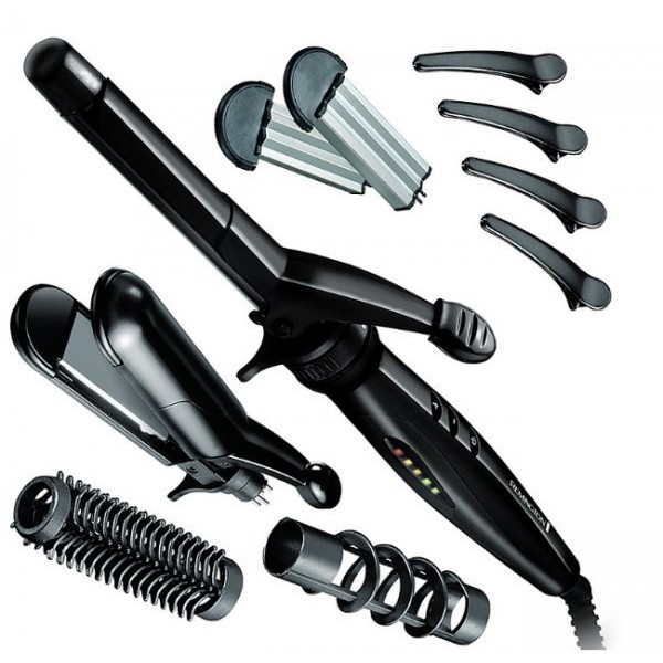 Ondulator S8670 5 accesorii Ceramic Negru