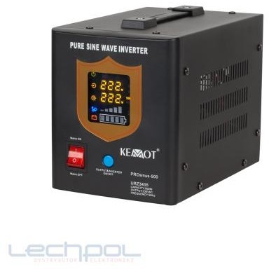 UPS pentru centrale termice Sinus Pur 800VA/500W 12V Negru