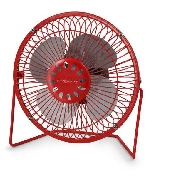 Ventilator EA149R, 2.5 W, cablu USB, Rosu