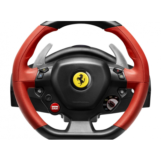Volan gaming 4460105  Ferrari 458 Spider Xbox One Negru/Rosu