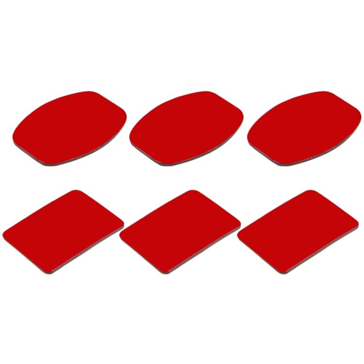 Accesoriu Camera Video Actiune adeziv 3M pentru suporturi camere video sport, Transparent