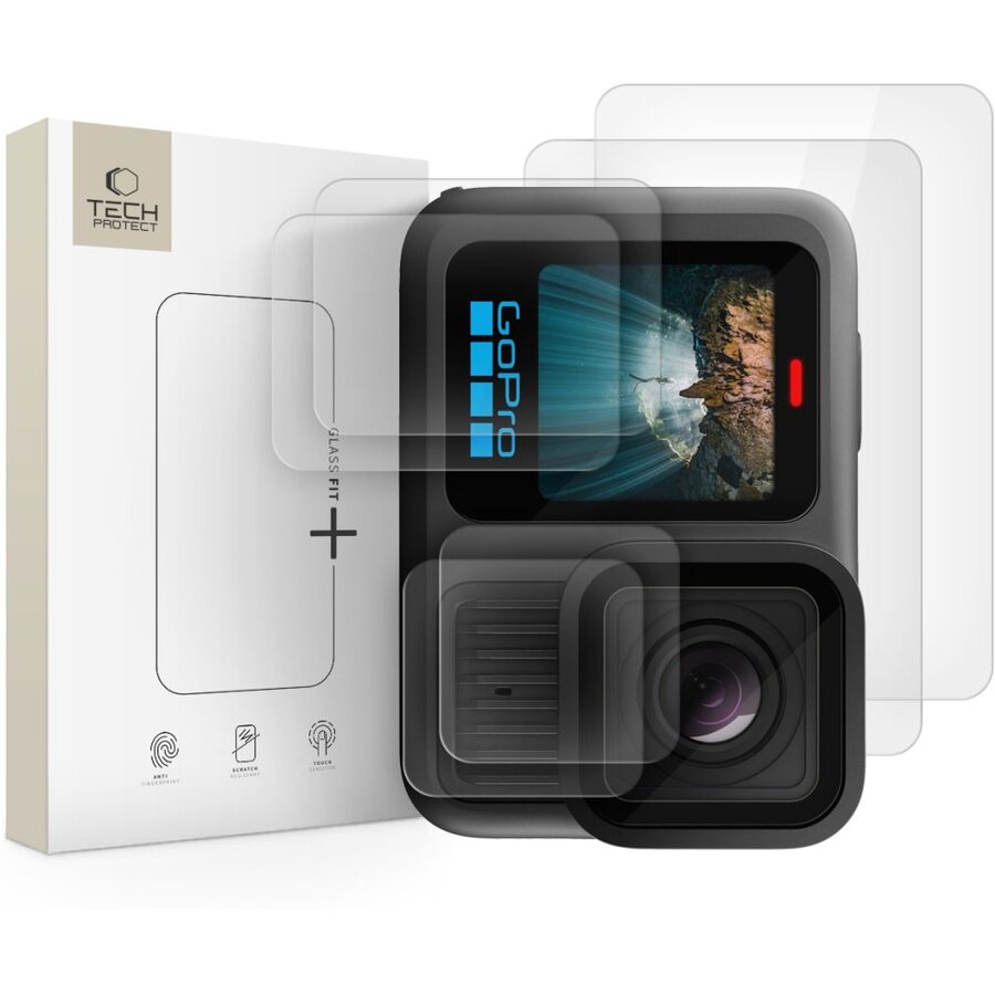 Accesoriu Camera Video Actiune Glass Fit+ pentru camera video sport GoPro Hero 13 Clear