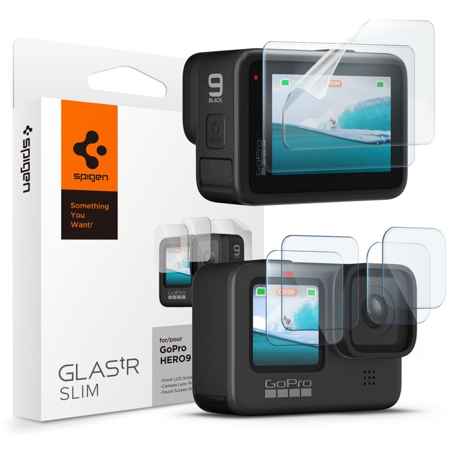 Accesoriu Camera Video Actiune GLAStR SLIM pentru camera video sport GoPro Hero9/10/11/12 Black, Transparent