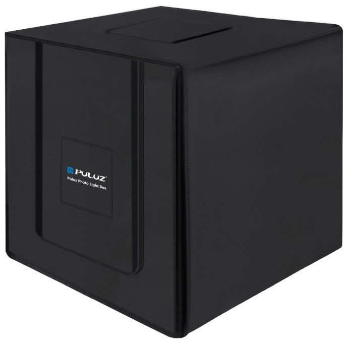 Accesoriu Camera Video Actiune , LED-uri incorporate, fundaluri multiple, fotografie/mini-filmulete de produs, 80x80cm, Negru