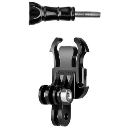 Accesoriu Camera Video Actiune pentru camere video sport, Rotire 360 grade, Aluminiu, Negru