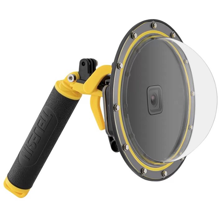 Accesoriu Camera Video Actiune Underwater pentru camera video sport GoPro Hero9/10/11 Black, Negru/Galben