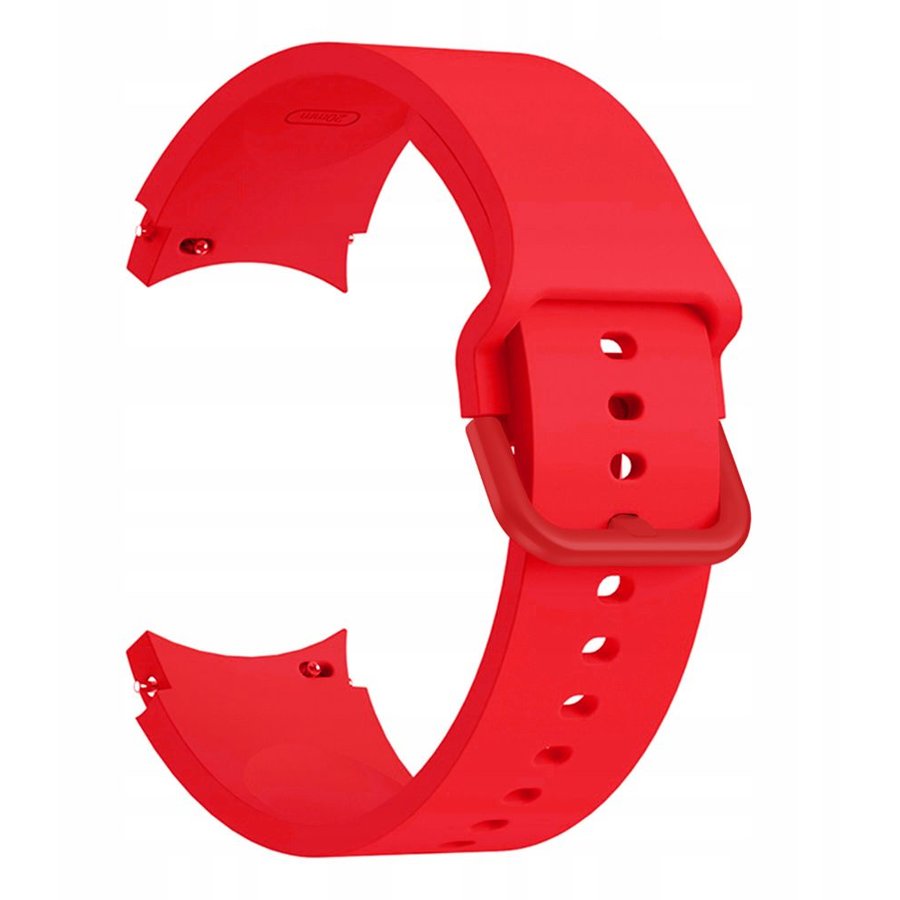 Accesoriu smartwatch Icon compatibila cu Samsung Galaxy Watch 4/5/5 Pro/6 40/42/44/45/46mm Red
