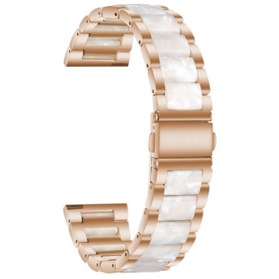 Accesoriu smartwatch Modern compatibila cu Samsung Galaxy Watch 4/5/5 Pro 40/42/44/45/46mm Stone White